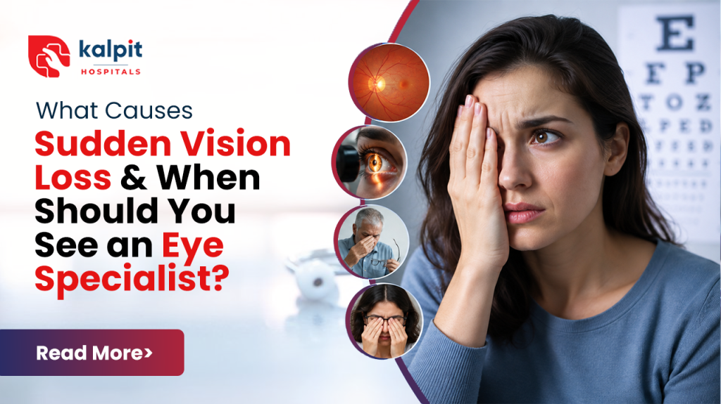 What Causes Sudden Vision Loss & When Should You See an Eye Specialist